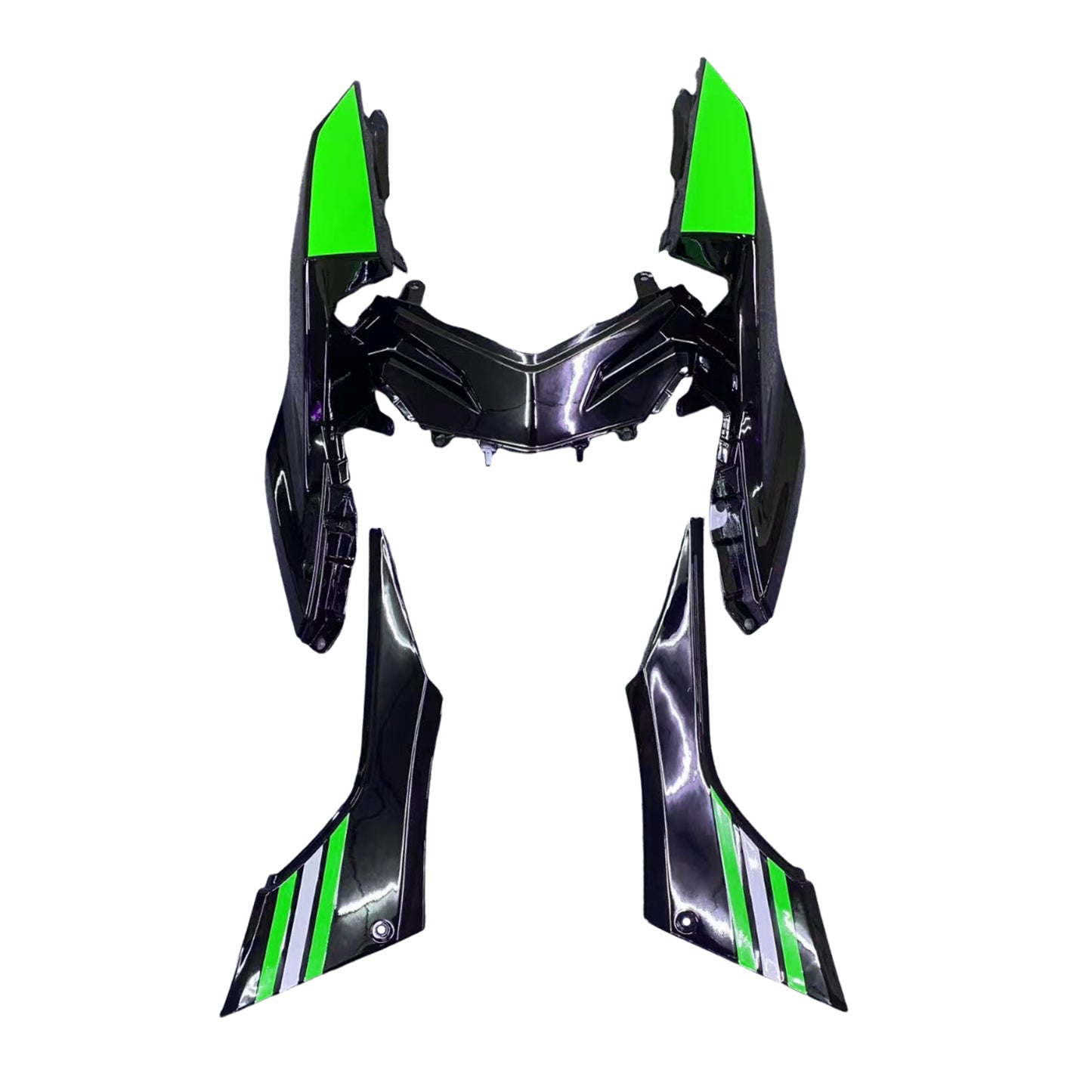Amotopart Kawasaki EX300/Ninja300 2013-2017 Kit carena Carrozzeria Plastica ABS