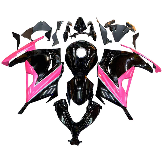 Amotopart Kawasaki EX300/Ninja300 2013-2017 Kit carena Carrozzeria Plastica ABS