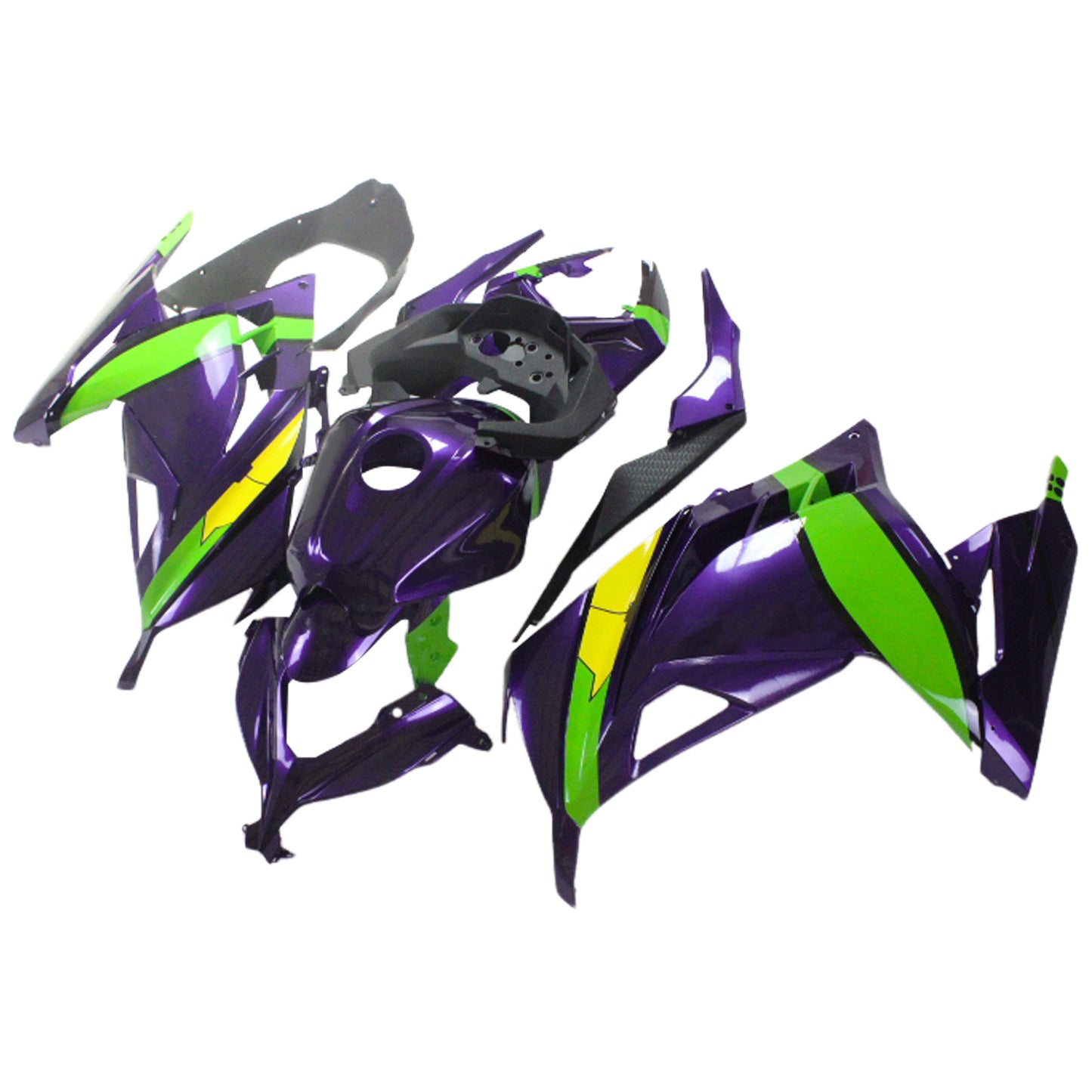 Kit di carenatura Codografia adatta per Kawasaki EX300 Ninja300R 2013-2024