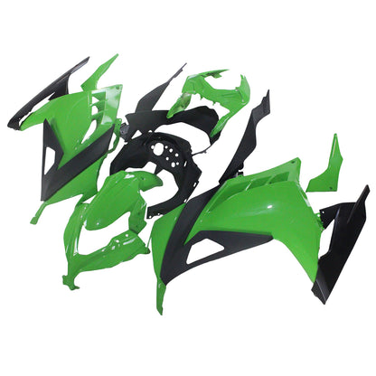 Amotopart Kawasaki EX300/Ninja300 2013-2017 Kit carena Carrozzeria Plastica ABS