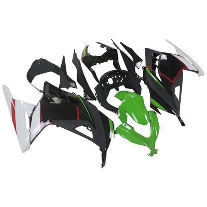 Amotopart Kawasaki EX300/Ninja300 2013-2017 Kit carena Carrozzeria Plastica ABS