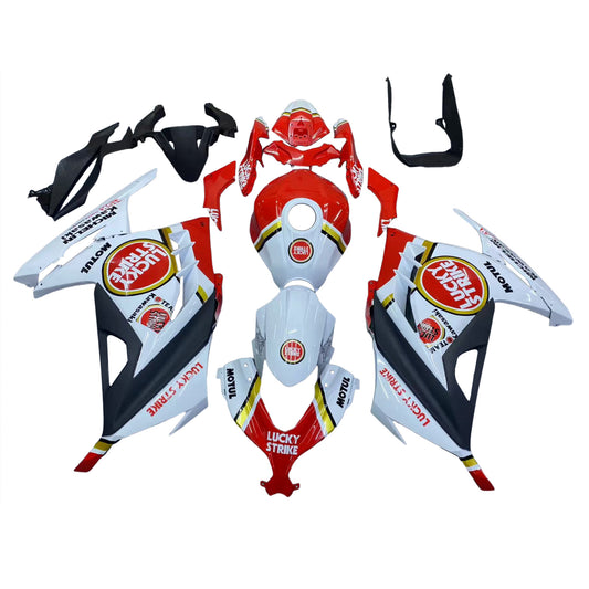 Amotopart Kawasaki EX300/Ninja300 2013-2017 Kit carena Carrozzeria Plastica ABS