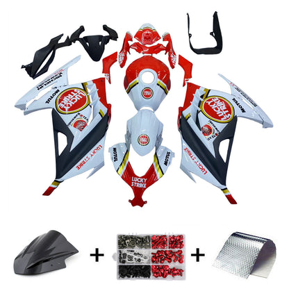 Amotopart Kawasaki EX300/Ninja300 2013-2017 Kit carena Carrozzeria Plastica ABS