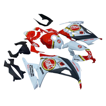 Amotopart Kawasaki EX300/Ninja300 2013-2017 Kit carena Carrozzeria Plastica ABS