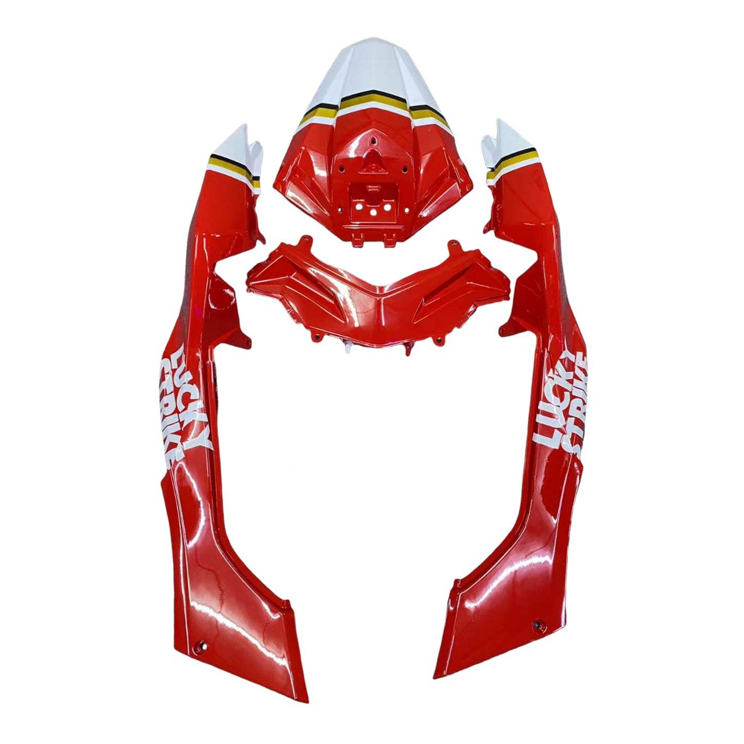 Amotopart Kawasaki EX300/Ninja300 2013-2017 Kit carena Carrozzeria Plastica ABS
