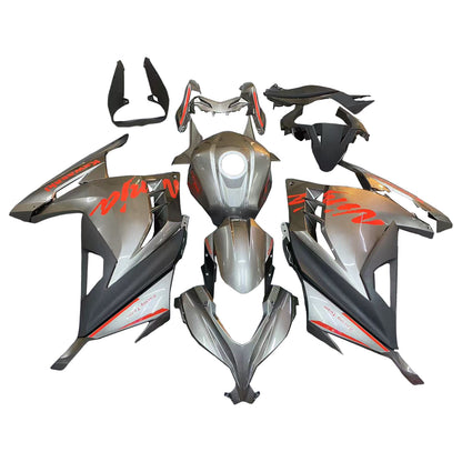 Amotopart Kawasaki EX300/Ninja300 2013-2017 Kit carena Carrozzeria Plastica ABS