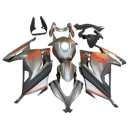 Amotopart Kawasaki EX300/Ninja300 2013-2017 Kit carena Carrozzeria Plastica ABS