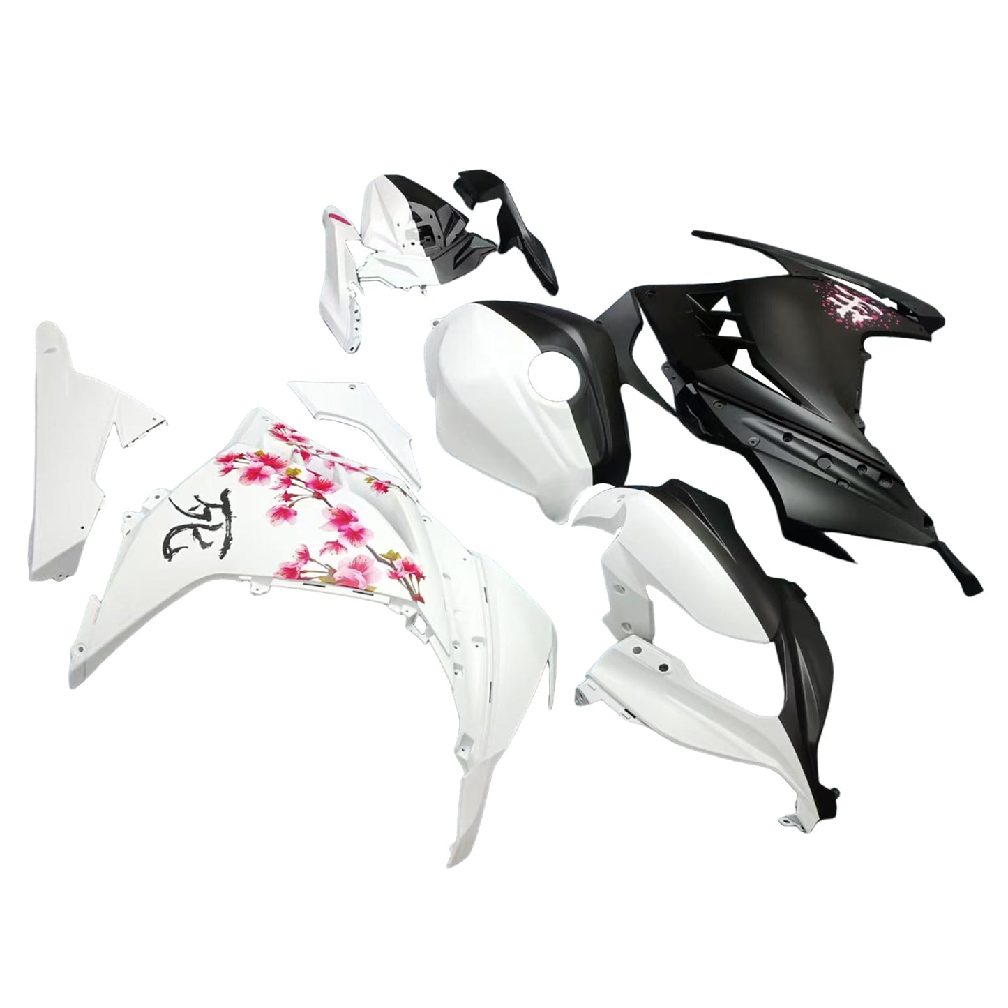 Kit carenatura iniezione in plastica ABS adatto per Kawasaki EX300 Ninja300 2013-2024