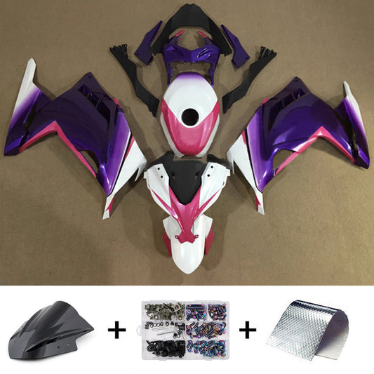 Kit carenatura iniezione in plastica ABS adatto per Kawasaki EX300 Ninja300 2013-2024