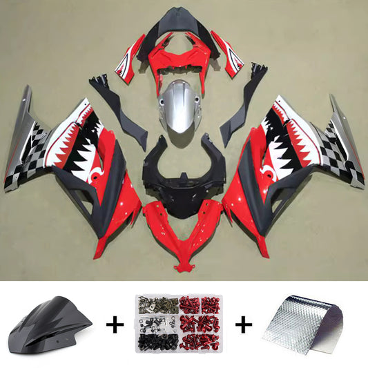 Kit carenatura iniezione in plastica ABS adatto per Kawasaki EX300 Ninja300 2013-2024