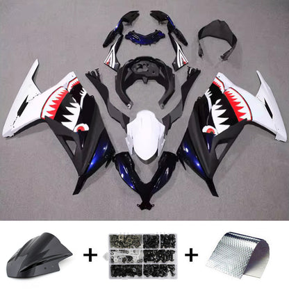 Kit carenatura iniezione in plastica ABS adatto per Kawasaki EX300 Ninja300 2013-2024