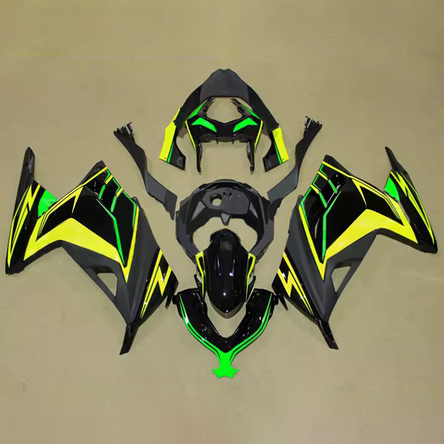 Kit carenatura iniezione in plastica ABS adatto per Kawasaki EX300 Ninja300 2013-2024