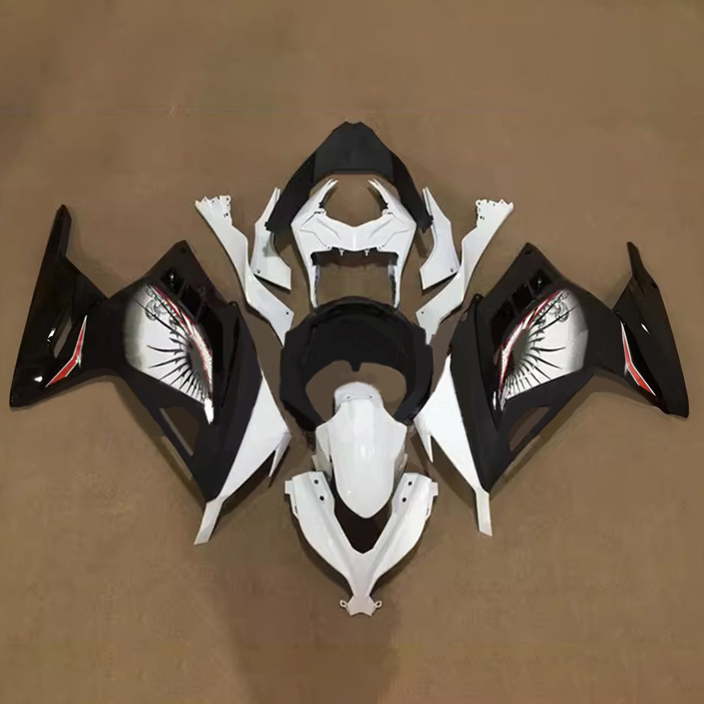 Kit carenatura iniezione in plastica ABS adatto per Kawasaki EX300 Ninja300 2013-2024