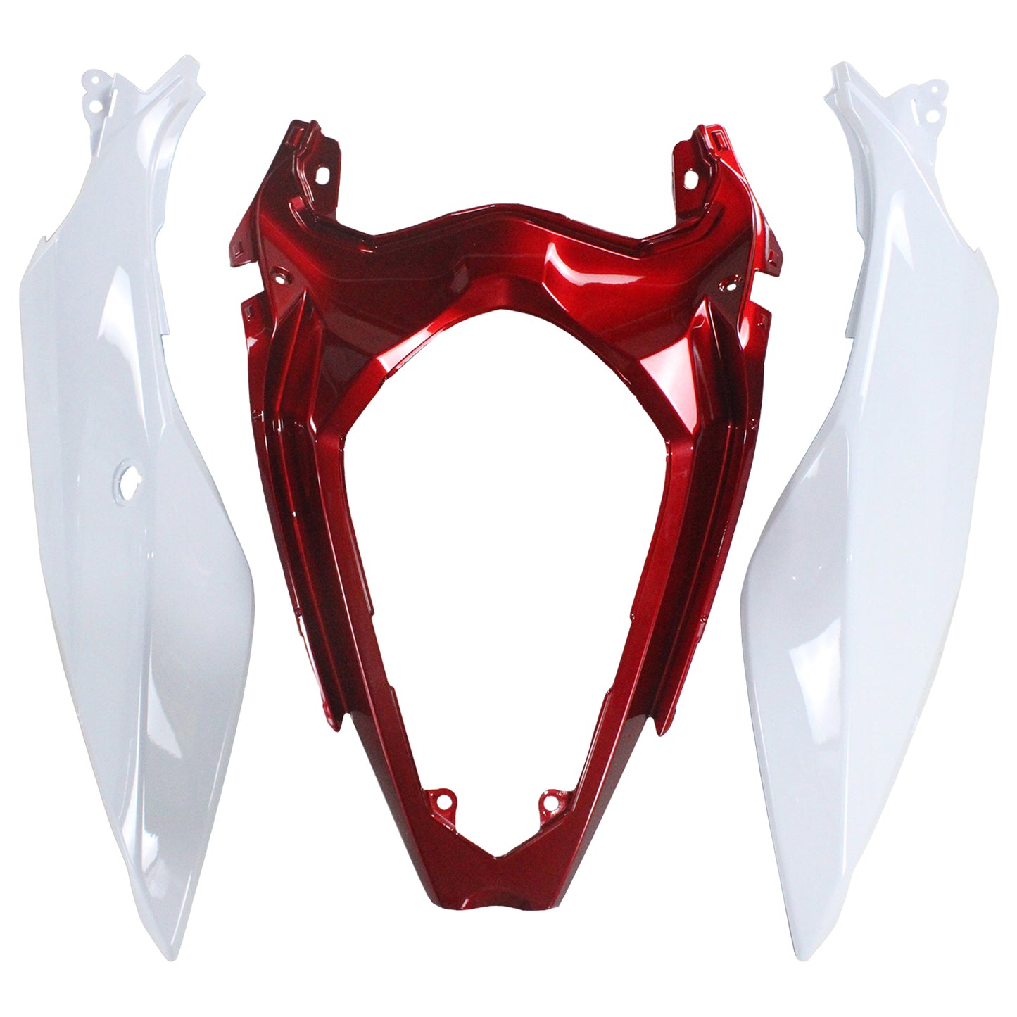 Amotopart Kawasaki Ex400/Ninja400 2018-2020 Wei? E Red Disguise Kit