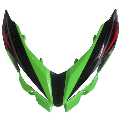Amotopart Kawasaki Ex400/Ninja400 2018-2020 Green Black Fearing Kit