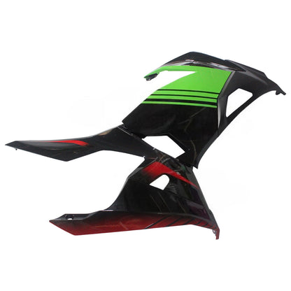 Amotopart Kawasaki Ex400/Ninja400 2018-2020 Green Black Fearing Kit
