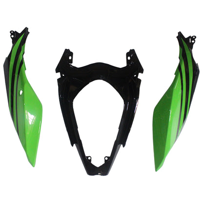 Amotopart Kawasaki Ex400/Ninja400 2018-2020 Green Black Fearing Kit