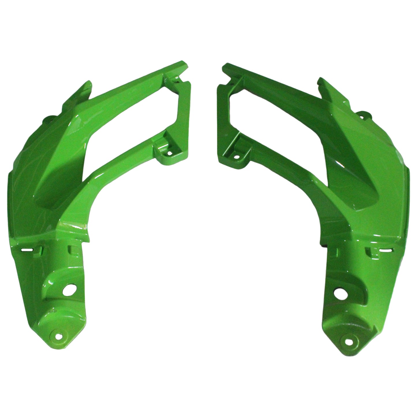 Amotopart Kawasaki Ex400/Ninja400 2018-2020 Green Black Fearing Kit