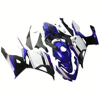 Amotopart Kawasaki Ex400/Ninja400 2018-2020 kit di carenatura blu lucida