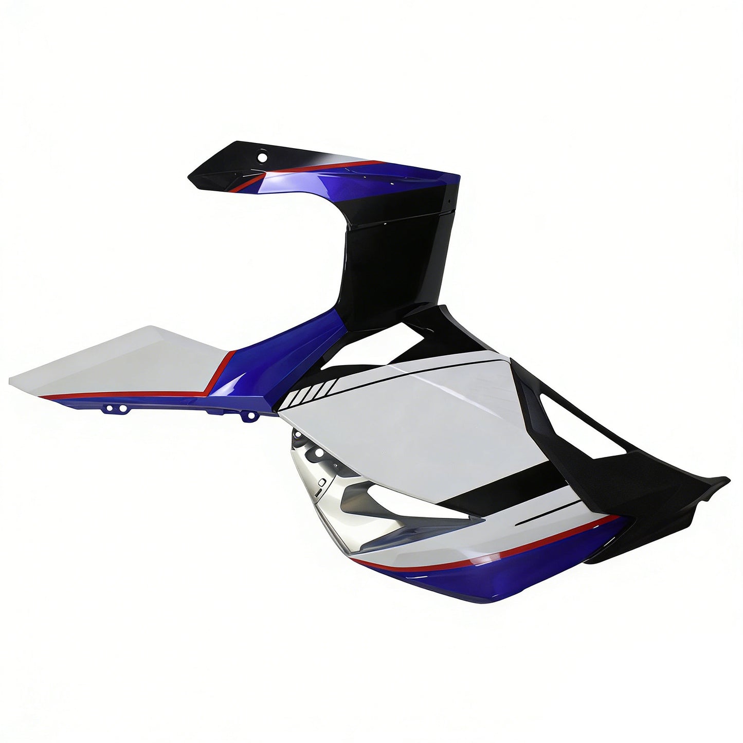 Amotopart Kawasaki Ex400/Ninja400 2018-2020 kit di carenatura blu lucida
