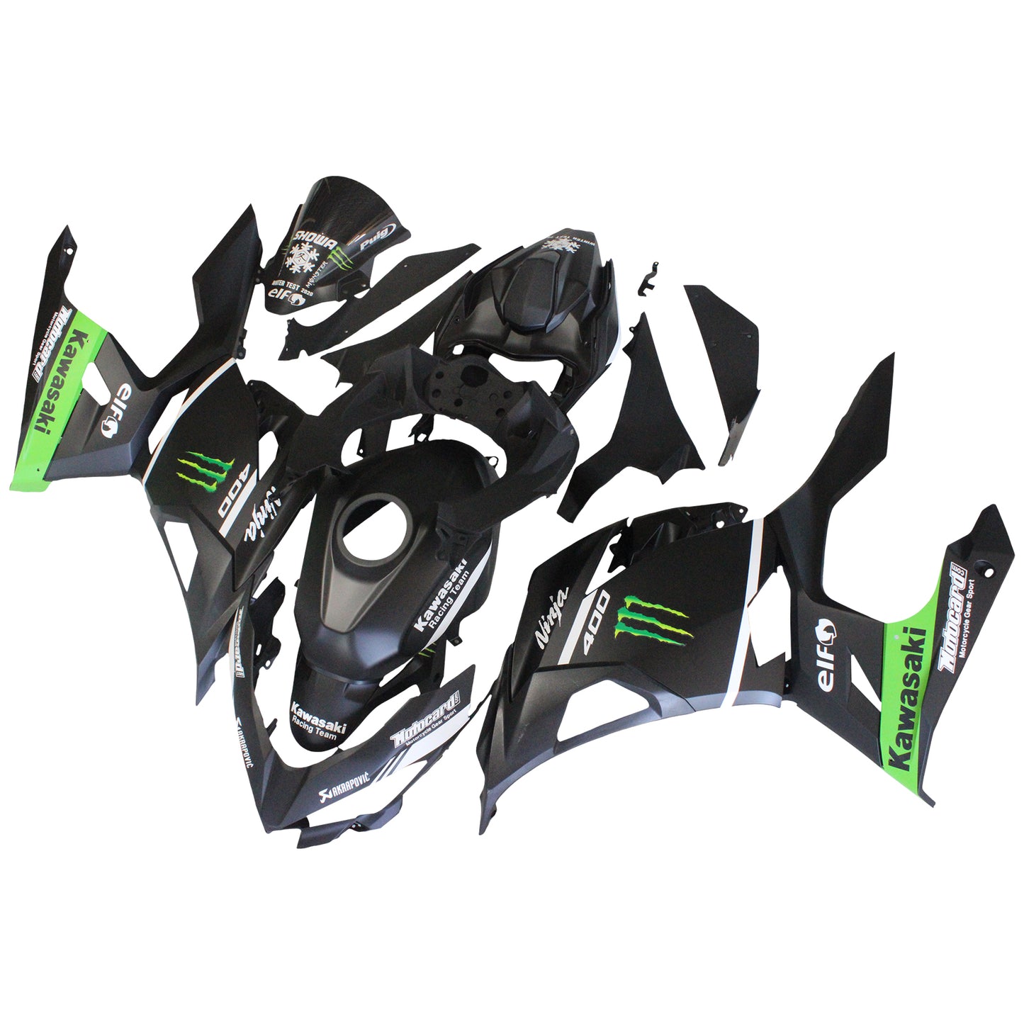 Kit carenatura Kawasaki EX400/Ninja400 2018-2022