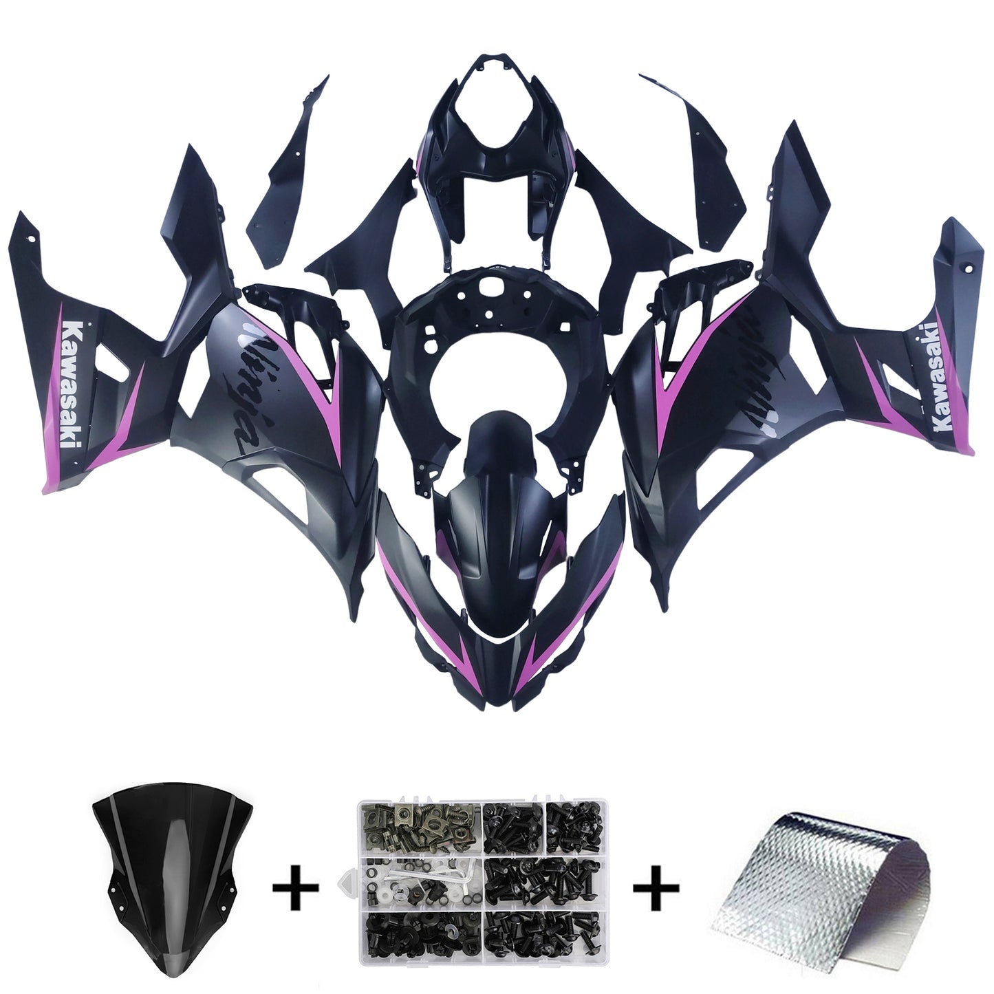 Kit carenatura Kawasaki EX400/Ninja400 2018-2022
