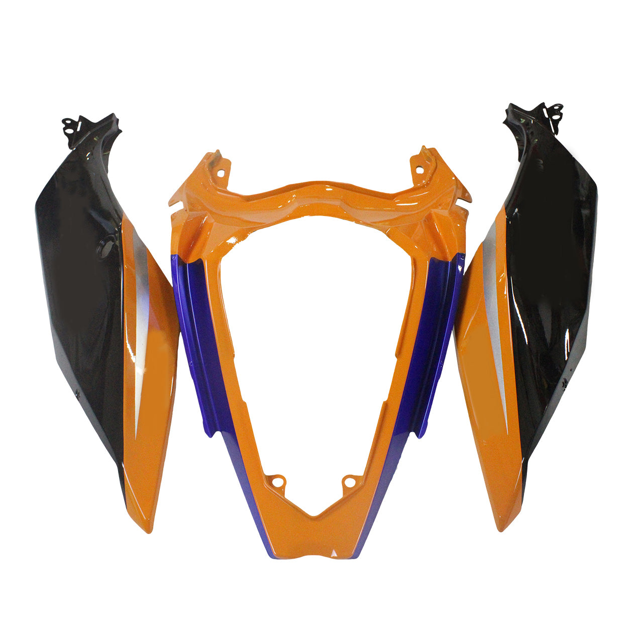 Amotopart Kawasaki EX400 Ninja400 2018-2023 Kit Carenatura Carrozzeria Plastica ABS