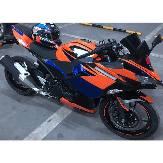 Amotopart Kawasaki EX400 Ninja400 2018-2023 Kit Carenatura Carrozzeria Plastica ABS