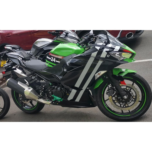 Amotopart Kawasaki EX400 Ninja400 2018-2023 Kit Carenatura Carrozzeria Plastica ABS