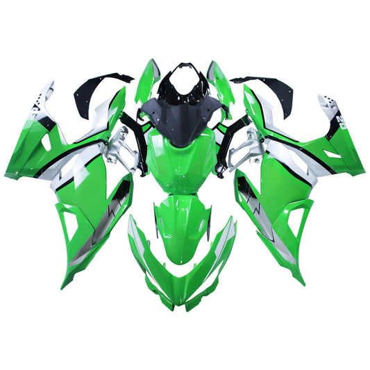 Amotopart Kawasaki EX400 Ninja400 2018-2023 Kit Carenatura Carrozzeria Plastica ABS