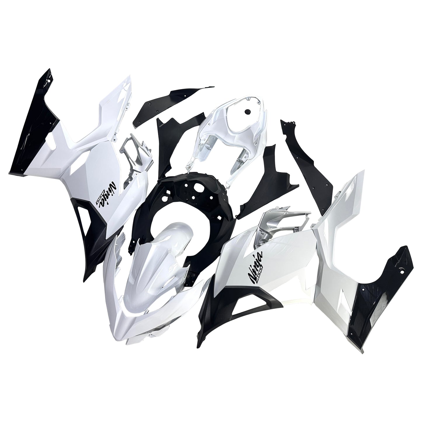 Amotopart Kawasaki EX400 Ninja400 2018-2023 Kit Carenatura Carrozzeria Plastica ABS