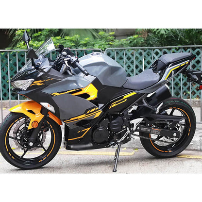 Amotopart Kawasaki EX400 Ninja400 2018-2023 Kit Carenatura Carrozzeria Plastica ABS