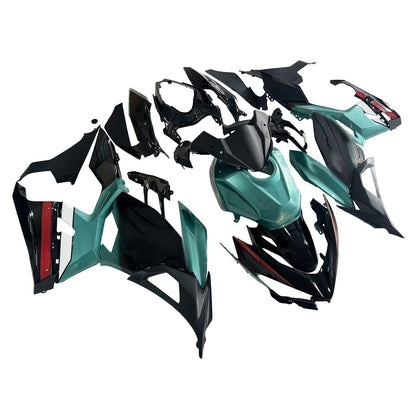 Amotopart Kawasaki EX400 Ninja400 2018-2023 Kit Carenatura Carrozzeria Plastica ABS