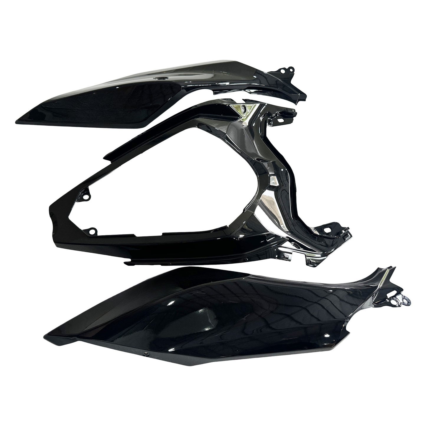 Amotopart Kawasaki EX400 Ninja400 2018-2023 Kit Carenatura Carrozzeria Plastica ABS
