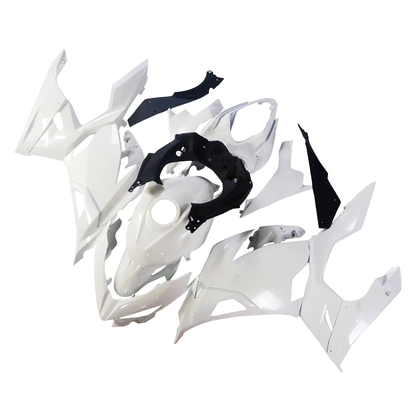Amotopart Kawasaki EX400 Ninja400 2018-2023 Kit Carenatura Carrozzeria Plastica ABS