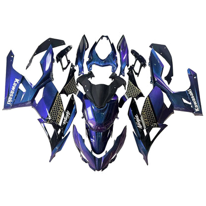 Amotopart Kawasaki EX400 Ninja400 2018-2023 Kit Carenatura Carrozzeria Plastica ABS