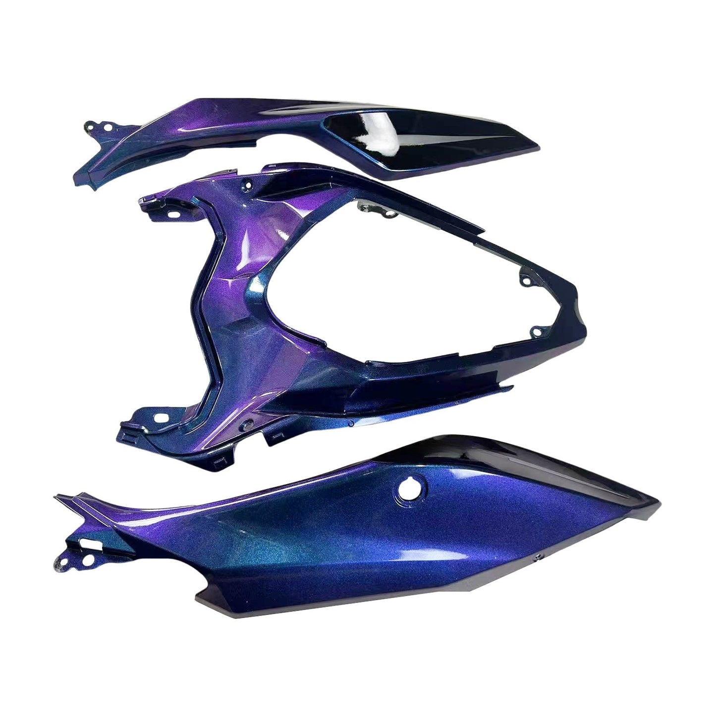Amotopart Kawasaki EX400 Ninja400 2018-2023 Kit Carenatura Carrozzeria Plastica ABS