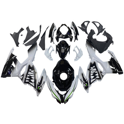 Amotopart Kawasaki EX400 Ninja400 2018-2023 Kit Carenatura Carrozzeria Plastica ABS