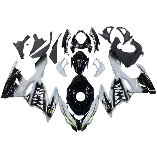 Amotopart Kawasaki EX400 Ninja400 2018-2023 Kit Carenatura Carrozzeria Plastica ABS