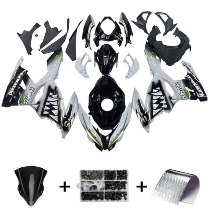 Amotopart Kawasaki EX400 Ninja400 2018-2023 Kit Carenatura Carrozzeria Plastica ABS