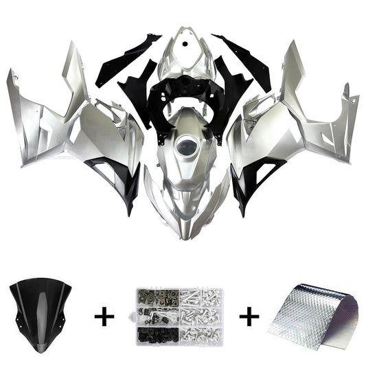 Amotopart Kawasaki EX400 Ninja400 2018-2023 Kit Carenatura Carrozzeria Plastica ABS