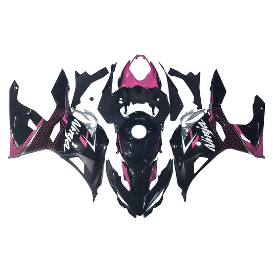 Amotopart Kawasaki EX400/Ninja400 2018-2023 Kit carena Carrozzeria Plastica ABS