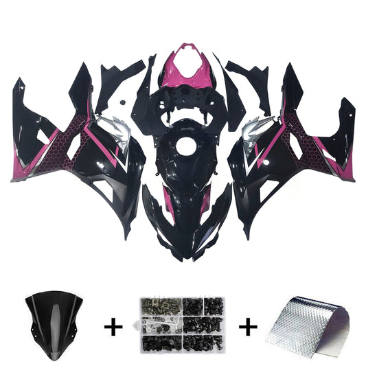 Amotopart Kawasaki EX400 Ninja400 2018-2023 Kit Carenatura Carrozzeria Plastica ABS