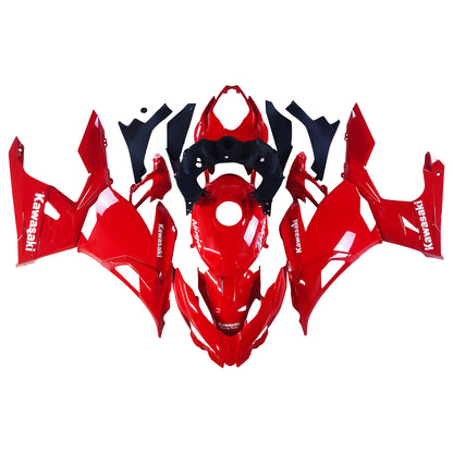 Amotopart Kawasaki EX400 Ninja400 2018-2023 Kit Carenatura Carrozzeria Plastica ABS