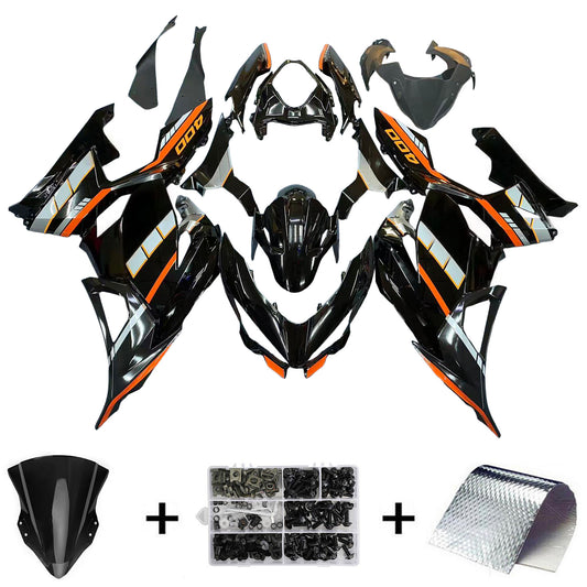 Amotopart Kawasaki EX400 Ninja400 2018-2023 Kit Carenatura Carrozzeria Plastica ABS