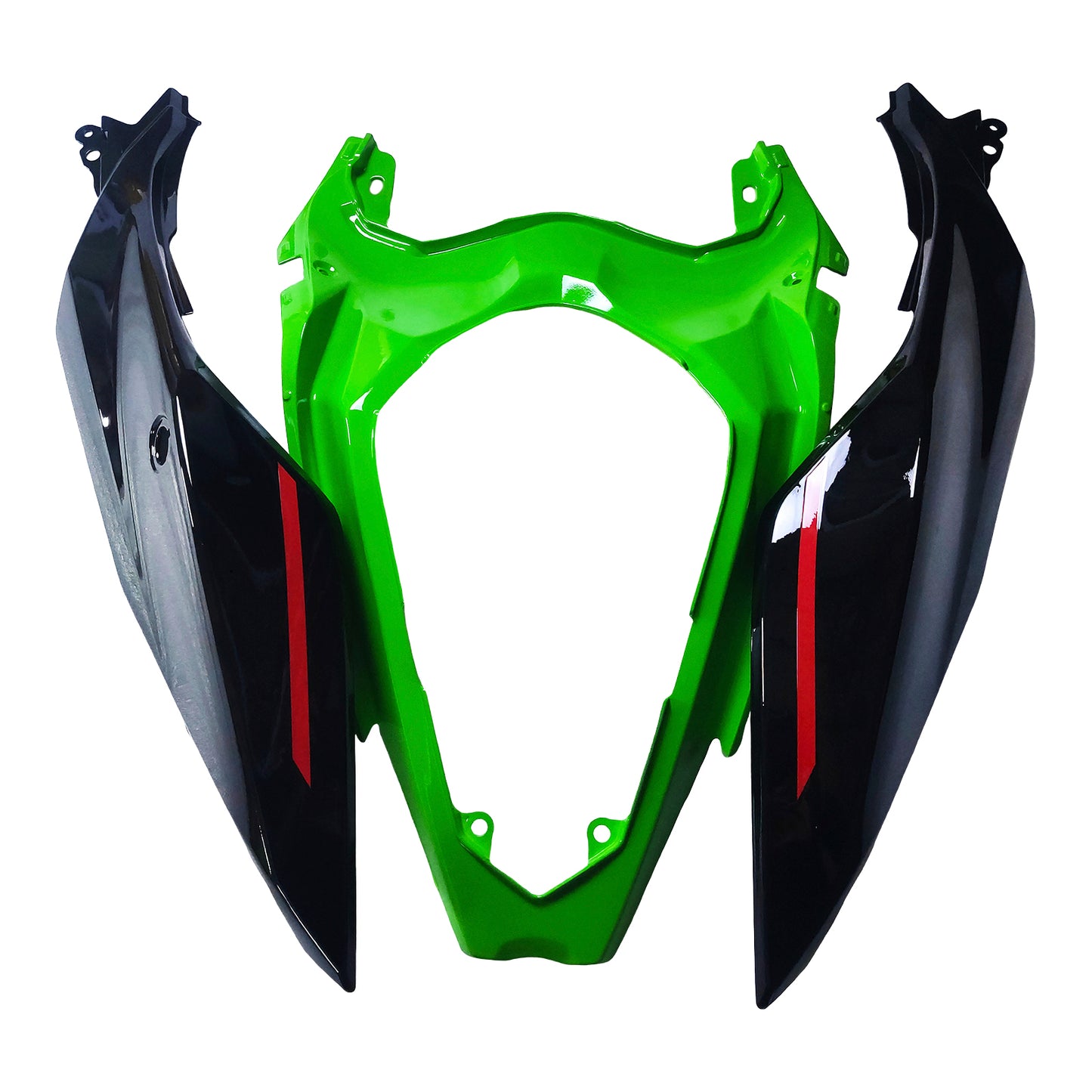 Amotopart Kawasaki EX400 Ninja400 2018-2023 Kit Carenatura Carrozzeria Plastica ABS