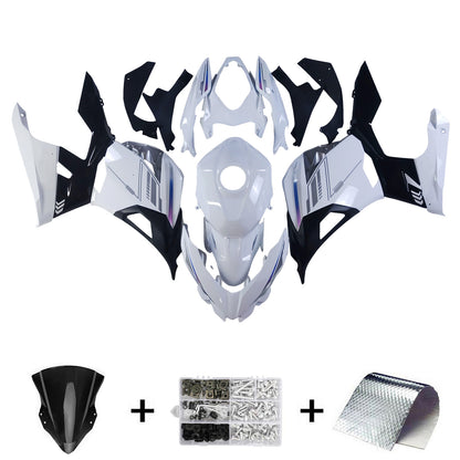 Amotopart Kawasaki EX400 Ninja400 2018-2023 Kit Carenatura Carrozzeria Plastica ABS