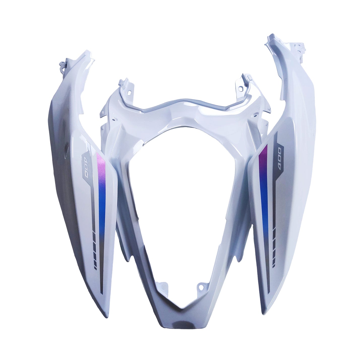 Amotopart Kawasaki EX400 Ninja400 2018-2023 Kit Carenatura Carrozzeria Plastica ABS