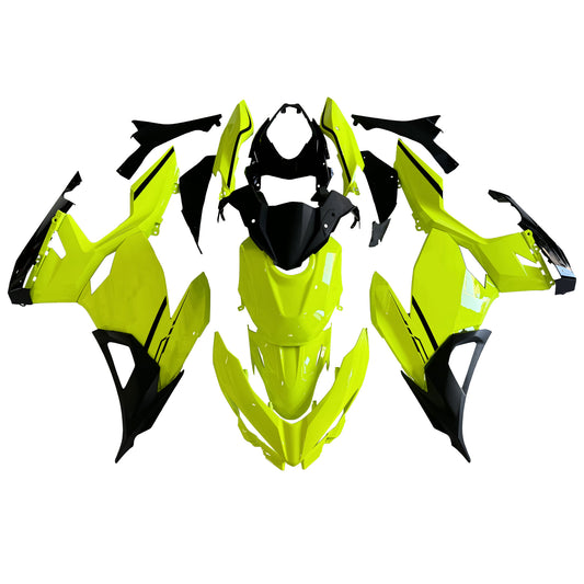 Amotopart Kawasaki EX400 Ninja400 2018-2023 Kit Carenatura Carrozzeria Plastica ABS