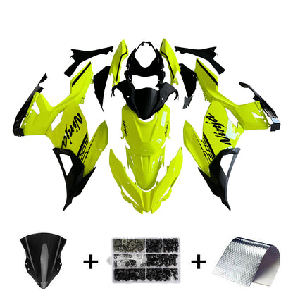 Amotopart Kawasaki EX400 Ninja400 2018-2023 Kit Carenatura Carrozzeria Plastica ABS